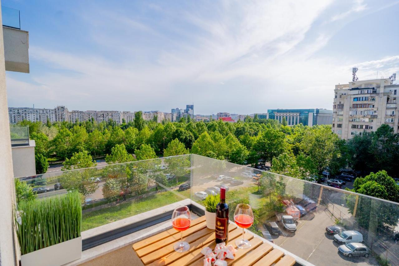Union Plaza - Balcony Delight In City Center Бухарест Экстерьер фото