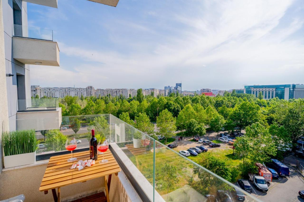 Union Plaza - Balcony Delight In City Center Бухарест Экстерьер фото